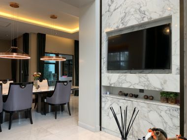 For sale!! Single house The Gentri Sukhumvit 4 bedrooms 4 bathrooms price only 45,000,000 baht transfer 50/50 model house fully furnished