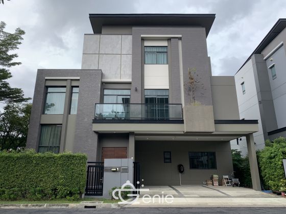 For sale!! Single house The Gentri Sukhumvit 4 bedrooms 4 bathrooms price only 45,000,000 baht transfer 50/50 model house fully furnished