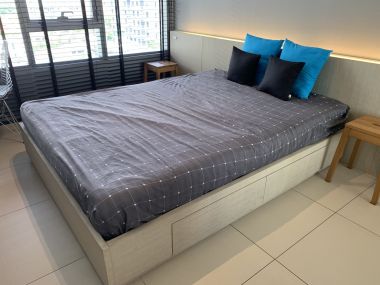 For Rent At The Loft Ekkamai 1 Bedroom 1 Bathroom 25,000/month Fully furnished