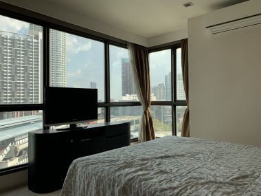For rent!!! at Rhythm Sukhumvit 44/1 2 Bedroom 2 Bathroom 50,000/month Fully furnished (can negotiate)