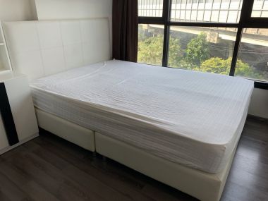 ปล่อยเช่า! The Base Park West Sukhumvit 77 1 ห้องนอน 1 ห้องน้ำ 25 ตรม. ราคาเพียง 10,000 บาท/เดือนใกล้ BTS พระโขนง เฟอร์นิเจอร์ครบพร้อมเข้าอยู่