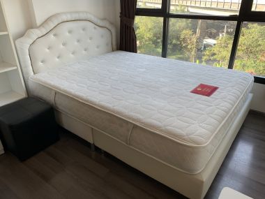 ปล่อยเช่า! The Base Park West Sukhumvit 77 1 ห้องนอน 1 ห้องน้ำ 25 ตรม. ราคาเพียง 10,000 บาท/เดือนใกล้ BTS พระโขนง เฟอร์นิเจอร์ครบพร้อมเข้าอยู่