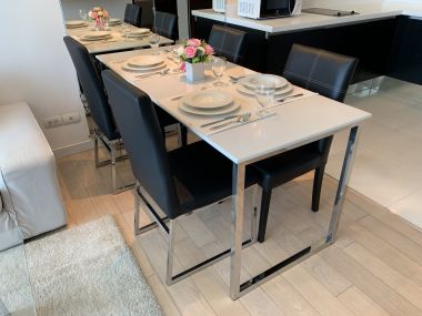 For rent at Eight Thonglor Residence 1 Bedroom 1 Bathroom Size 55 Sqm. 11th Floor 40,000THB/month Fully furnished (can negotiate)