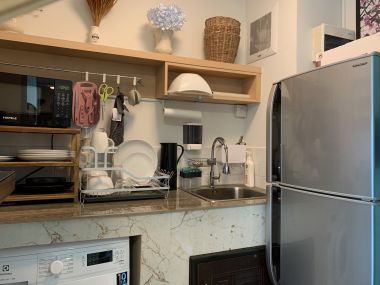 ** Hot Deal! ** Rent My Condo Sukhumvit 81 (My Condo Sukhumvit 81), size 1 studio, 1 bathroom, size 25 sq m., near BTS On Nut, fully furnished, ready to move in Code 2796