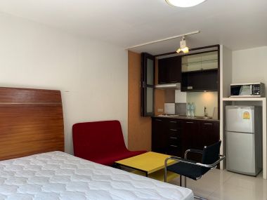 Rent out! Raintree Villa for only 13,000 baht/month Studio 1 bathroom 32 sq m. Near BTS Thong Lo, fully furnished, ready to move in Code  2806