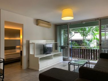 Rent out! Raintree Villa for only 20,000 baht/month, 1 bedroom, 1 bathroom, 66 sq m., near BTS Thonglor, fully furnished, ready to move in.