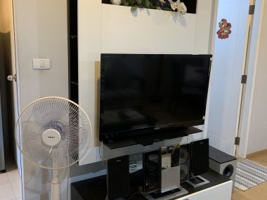 ปล่อยเช่า! Hive Sukhumvit 65 1 ห้องนอน 40 ตรม. ใกล้ BTS พระโขนง เพียง 18,000บาท/เดือน เฟอร์นิเจอร์ครบพร้อมเข้าอยู่