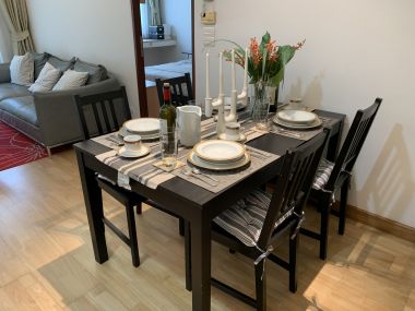 Rent/Sale! at 5,390,000 transfer 50/50 Residence 52 1 Bedroom 1 Bathroom 48 Sqm. 24,000THB/Month Fully furnished