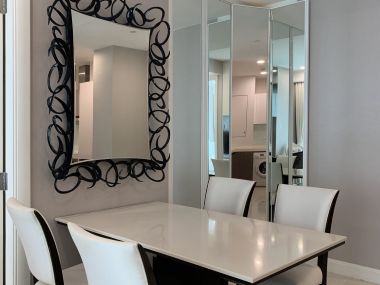 Rent/Sale! at 26,500,000 transfer 50/50 Q Langsuan 2 Bedroom 2  Bathroom 73 Sqm. 75,000THB/Month Fully furnished