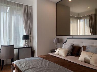 Rent/Sale! at 26,500,000 transfer 50/50 Q Langsuan 2 Bedroom 2  Bathroom 73 Sqm. 75,000THB/Month Fully furnished