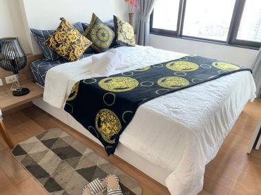 ปล่อยเช่า Blocs 77 ในราคาเช่าเพียง 19,000บาท/เดือน 1 ห้องนอน 1 ห้องน้ำ 40ตรม. ใกล้ BTS อ่อนนุช เฟอร์นิเจอร์ครบพร้อมเข้าอยู่