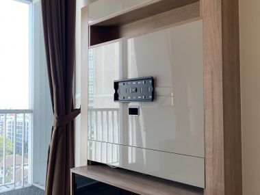 For sale and rent at Rhythum Sukhumvit 50 1 Bedroom 1 Bathroom 17,000THB/month 4,850,000 All include Fully furnished code 2931