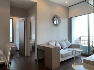 ปล่อยเช่า! Q ASOKE ในราคาเพียง 30,000 บาท/เดือน 2 ห้องนอน 1 ห้องน้ำ 46ตรม. ใกล้ MRT เพรชบุรี เฟอร์นิเจอร์ครบพร้อมเข้าอยู่ รหัส 2933