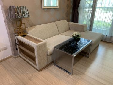 ปล่อยเช่า! Rhythm Sukhumvit 50 ในราคาเพียง 28,00บาท/เดือน 2 ห้องนอน 2 ห้องน้ำ 45ตรม. ใกล้ BTS อ่อนนุช  เฟอร์นิเจอร์ครบพร้อมเข้าอยู่ รหัส 2937