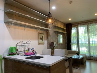 ปล่อยเช่า! Rhythm Sukhumvit 50 ในราคาเพียง 28,00บาท/เดือน 2 ห้องนอน 2 ห้องน้ำ 45ตรม. ใกล้ BTS อ่อนนุช  เฟอร์นิเจอร์ครบพร้อมเข้าอยู่ รหัส 2937