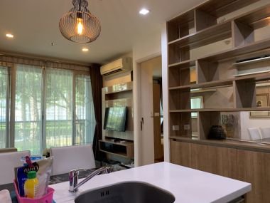 ปล่อยเช่า! Rhythm Sukhumvit 50 ในราคาเพียง 28,00บาท/เดือน 2 ห้องนอน 2 ห้องน้ำ 45ตรม. ใกล้ BTS อ่อนนุช  เฟอร์นิเจอร์ครบพร้อมเข้าอยู่ รหัส 2937