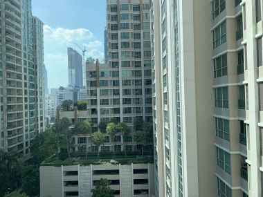 For Rent ! at The Address Chidlom  48,000  THB /month  2 Bedroom 2 Bathroom  81.8 Sqm.  Code 2972