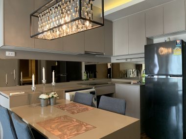 For sale/rent ! Ideo Sukhumvit 93 6,950,000 baht / half transfer fee Rent 35,000 baht 2 always 2 Caribbean Size 52.28 sq m. Near BTS Bang Chak Code 2983