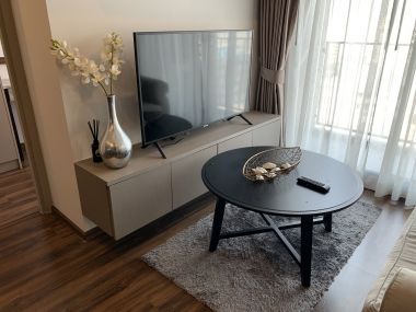 For sale/rent ! Ideo Sukhumvit 93 6,950,000 baht / half transfer fee Rent 35,000 baht 2 always 2 Caribbean Size 52.28 sq m. Near BTS Bang Chak Code 2983