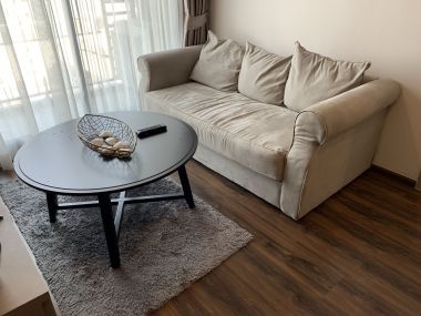 For sale/rent ! Ideo Sukhumvit 93 6,950,000 baht / half transfer fee Rent 35,000 baht 2 always 2 Caribbean Size 52.28 sq m. Near BTS Bang Chak Code 2983