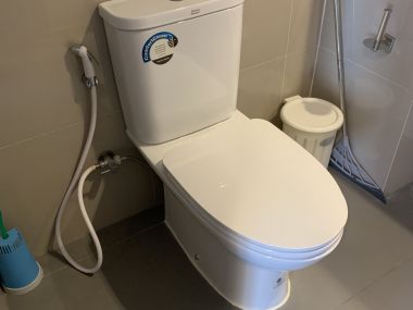 For sale/rent ! Ideo Sukhumvit 93 6,950,000 baht / half transfer fee Rent 35,000 baht 2 always 2 Caribbean Size 52.28 sq m. Near BTS Bang Chak Code 2983