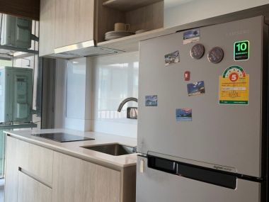 For sale/rent! SARI by Sansiri  4,000,000 baht / Half transfer fee Rent 17,000 THB Size 47 sq m. Near BTS Punnawithi Code 3018