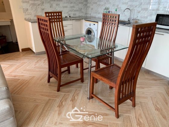 For Rent ! D 65 Condominium 30,000 baht/month 2 Bedroom 2 Bathroom Size 70 sq.m. Near BTS Phra Khanong Code 3019