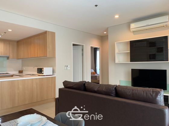 For Rent !villa asoke 45,000 baht/month 2 Bedroom 2 Bathroom Size 80 sq.m. Near MRT Phetchaburi Code 3033