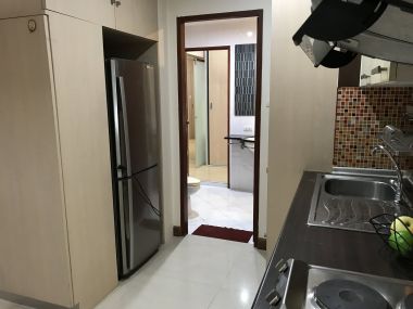 ขายคอนโด 1 นอน ห้องใหญ่ 58.42 ตร.ม. Built-in ทั้งห้อง รัชดา ซ.7 ใกล้ MRT ห้วยขวาง