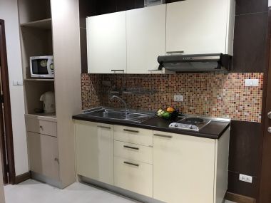 ขายคอนโด 1 นอน ห้องใหญ่ 58.42 ตร.ม. Built-in ทั้งห้อง รัชดา ซ.7 ใกล้ MRT ห้วยขวาง