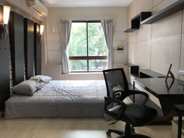 ขายคอนโด 1 นอน ห้องใหญ่ 58.42 ตร.ม. Built-in ทั้งห้อง รัชดา ซ.7 ใกล้ MRT ห้วยขวาง