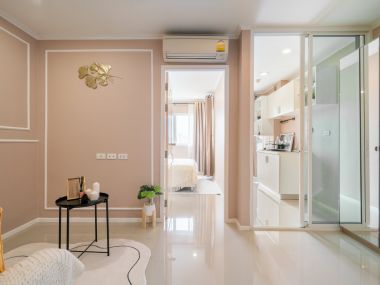 Notting Hill Bearing คอนโดตกแต่งใหม่ เข้าอยู่ได้เลย  สวยหรู ชั้น 7 วิวเมือง ทิศเหนือ ลมดี ไม่ร้อน || 8𝟬𝟬ม. 𝘽𝙏𝙎 แบริ่ง ||  ผ่อนสบาย 6,𝙭𝙭𝙭  รหัส 3115