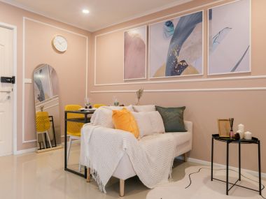 Notting Hill Bearing คอนโดตกแต่งใหม่ เข้าอยู่ได้เลย  สวยหรู ชั้น 7 วิวเมือง ทิศเหนือ ลมดี ไม่ร้อน || 8𝟬𝟬ม. 𝘽𝙏𝙎 แบริ่ง ||  ผ่อนสบาย 6,𝙭𝙭𝙭  รหัส 3115