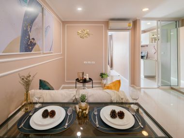 Notting Hill Bearing คอนโดตกแต่งใหม่ เข้าอยู่ได้เลย  สวยหรู ชั้น 7 วิวเมือง ทิศเหนือ ลมดี ไม่ร้อน || 8𝟬𝟬ม. 𝘽𝙏𝙎 แบริ่ง ||  ผ่อนสบาย 6,𝙭𝙭𝙭  รหัส 3115