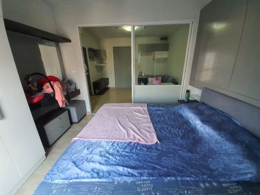 (SOLD OUT) ขายคอนโด The leaf พัฒนาการ ชั้น 16 แบบ 1 Bed ขนาด 30.25ตร.ม ราคา 1.89MB