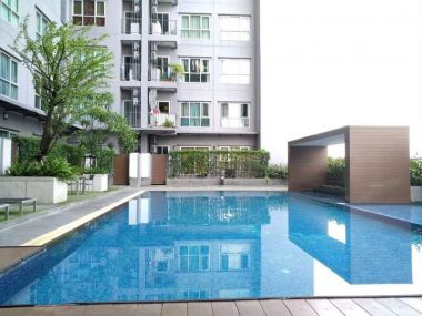 (SOLD OUT) ขายคอนโด The leaf พัฒนาการ ชั้น 16 แบบ 1 Bed ขนาด 30.25ตร.ม ราคา 1.89MB
