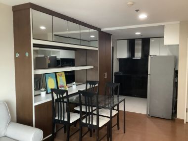 ให้เช่า! Belle Grand Rama9 2 ห้องนอน 1 ห้องน้ำ 58 ตรม. เพียง 30,000บาท/เดือน เฟอร์นิเจอร์ครบพร้อมเข้าอยู่ รหัส K-0052