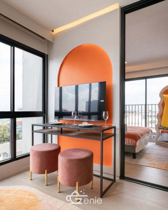 Sold Out ! Tropicana Condo Newly decorated condo || Near 📷 BTS  Chang Erawan 500 meters || Easy installments 6,xxx baht Ready to move in Beautiful and colorful room. Code 3268