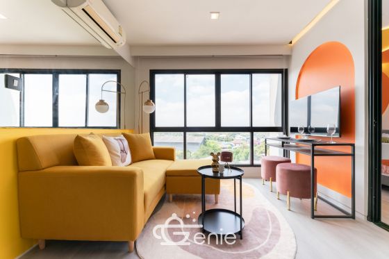 Sold Out ! Tropicana Condo Newly decorated condo || Near 📷 BTS  Chang Erawan 500 meters || Easy installments 6,xxx baht Ready to move in Beautiful and colorful room. Code 3268