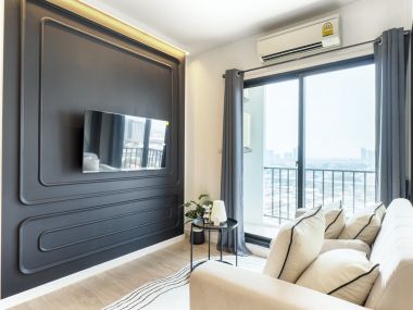 The Parkland Phetkasem - Tha Phra Newly decorated condo 🌟 very stylish, black and white tones || 🌟 400 m. MRT Tha Phra || easy installments 8,xxx baht || near The Mall Tha Phra, many shopping areas and food markets. ||Decorating this room Inspired by the Chanel brand. Allowing residents to feel luxurious even as time passes. Code 3269