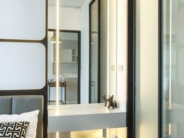 The Parkland Phetkasem - Tha Phra Newly decorated condo 🌟 very stylish, black and white tones || 🌟 400 m. MRT Tha Phra || easy installments 8,xxx baht || near The Mall Tha Phra, many shopping areas and food markets. ||Decorating this room Inspired by the Chanel brand. Allowing residents to feel luxurious even as time passes. Code 3269
