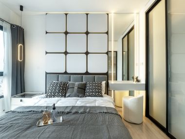 The Parkland Phetkasem - Tha Phra Newly decorated condo 🌟 very stylish, black and white tones || 🌟 400 m. MRT Tha Phra || easy installments 8,xxx baht || near The Mall Tha Phra, many shopping areas and food markets. ||Decorating this room Inspired by the Chanel brand. Allowing residents to feel luxurious even as time passes. Code 3269