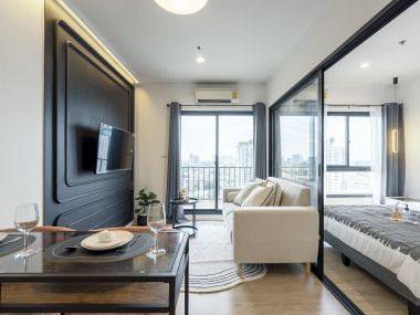The Parkland Phetkasem - Tha Phra Newly decorated condo 🌟 very stylish, black and white tones || 🌟 400 m. MRT Tha Phra || easy installments 8,xxx baht || near The Mall Tha Phra, many shopping areas and food markets. ||Decorating this room Inspired by the Chanel brand. Allowing residents to feel luxurious even as time passes. Code 3269