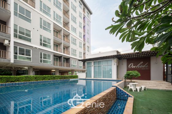 Orchids Park 2 Rewadee-Tiwanon Newly decorated condo✨|| near MRT Nonthaburi Government Center 🚝 || easy installments 6,xxx baht, ready to move in, near The Mall Ngamwongwan, modern style room decorated with hidden lights, luxury. Raise the level of living to another level. Code 3270