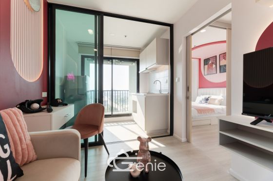 Newly decorated condo, Chic-Chic📷 || Next to Kasetsart University fence || 📷Easy installments 8,XXX baht || Near Central Ladprao ||📷BTS Bang Bua || Interior designers were inspired to decorate this room. From the artists of the band Blackpink📷 which combines brightness and strength But it still conceals the perfect elegance.  Code 3329