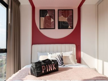 Newly decorated condo, Chic-Chic📷 || Next to Kasetsart University fence || 📷Easy installments 8,XXX baht || Near Central Ladprao ||📷BTS Bang Bua || Interior designers were inspired to decorate this room. From the artists of the band Blackpink📷 which combines brightness and strength But it still conceals the perfect elegance.  Code 3329