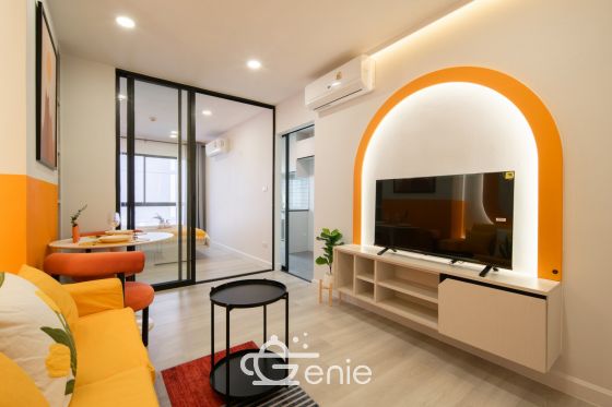 🚈5 minutes 𝐁𝐓𝐒 Bearing | Installments only 6,xxx baht | Newly decorated condo The room is not intimidating | Close to many department stores | The kitchen has a closed door. Cook food comfortably Close to the food market | inspired by the Loewe brand shop✨!! Code 3330