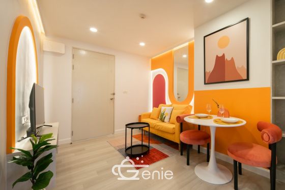 🚈5 minutes 𝐁𝐓𝐒 Bearing | Installments only 6,xxx baht | Newly decorated condo The room is not intimidating | Close to many department stores | The kitchen has a closed door. Cook food comfortably Close to the food market | inspired by the Loewe brand shop✨!! Code 3330