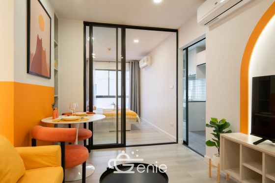 🚈5 minutes 𝐁𝐓𝐒 Bearing | Installments only 6,xxx baht | Newly decorated condo The room is not intimidating | Close to many department stores | The kitchen has a closed door. Cook food comfortably Close to the food market | inspired by the Loewe brand shop✨!! Code 3330