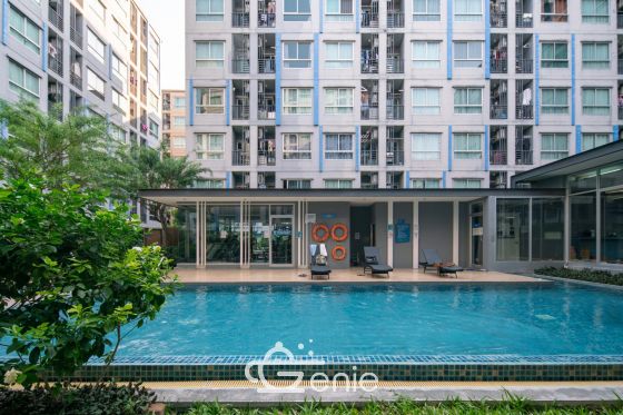 🚈5 minutes 𝐁𝐓𝐒 Bearing | Installments only 6,xxx baht | Newly decorated condo The room is not intimidating | Close to many department stores | The kitchen has a closed door. Cook food comfortably Close to the food market | inspired by the Loewe brand shop✨!! Code 3330